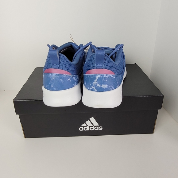 Adidas Qt Racer 2.0 Blue Running Shoes - Picture 9 of 15